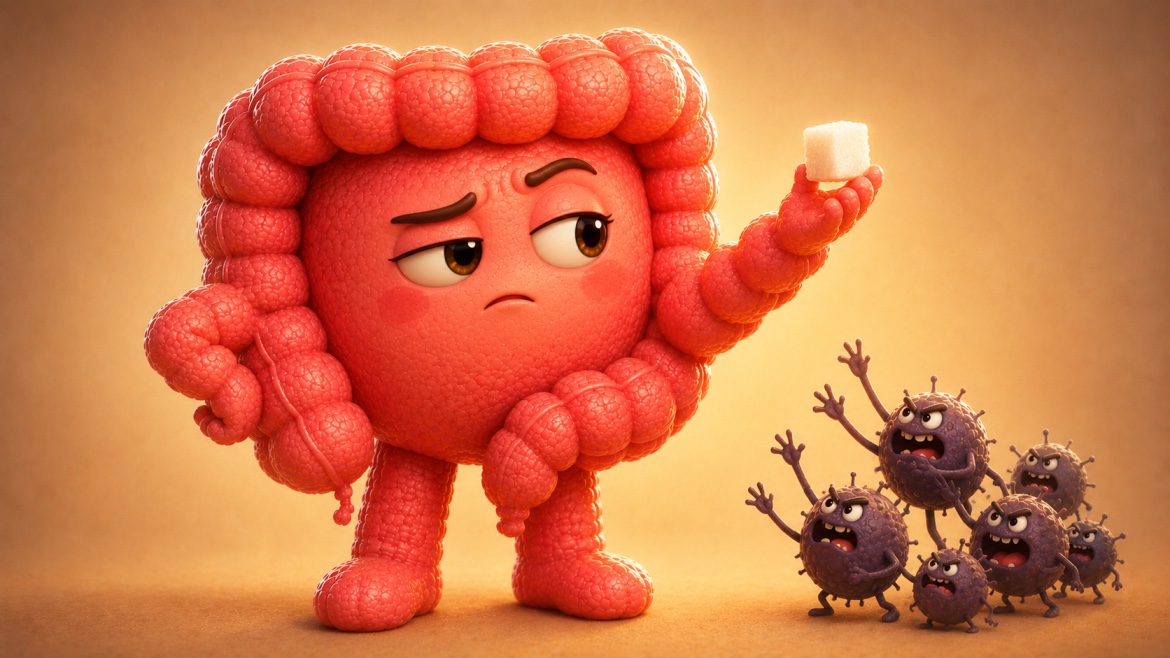 Colitis and sugar: why it makes inflammation worse